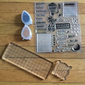 Archer and olive stamp set